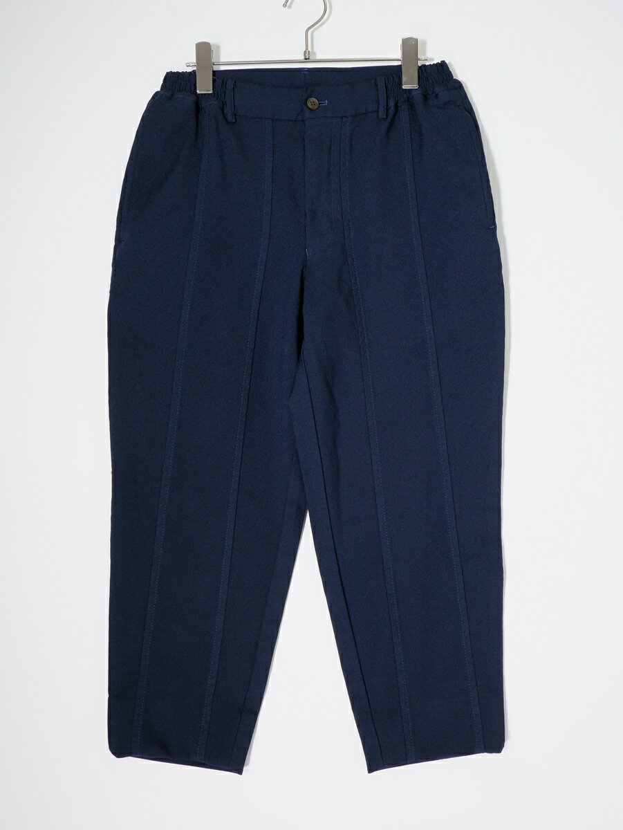 Rakuten - COMME des GARCONS HOMME DEUXコムデギャルソンオムドゥ 2024SS ポリエステル縮絨 クロップドテーパードパンツ【MPTA81905】【ネイビー】【XS】【中古】【沖縄.離島以外 送料無料】【DM260526】
