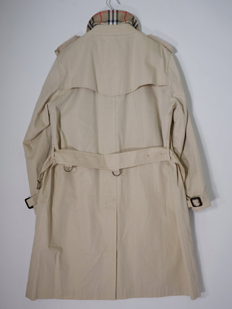 BURBERRY LONDONバーバリー ロンドン 日本製 裏地ノバチェック シングルデザイン トレンチコート MCTA7940 filt-10061574 ブランド古着の買取販売 渋谷FILT サンプル画像3