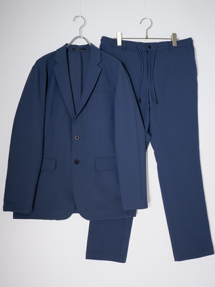 ABAHOUSEアバハウス 2025SS SOLOTEX マルチファンクション 2WAYストレッチ セットアップ/スーツ/ジャケット & スラックス【MSTA78911】【ネイビー】【50】【中古】【沖縄.離島以外 送料無料】【DM250915】