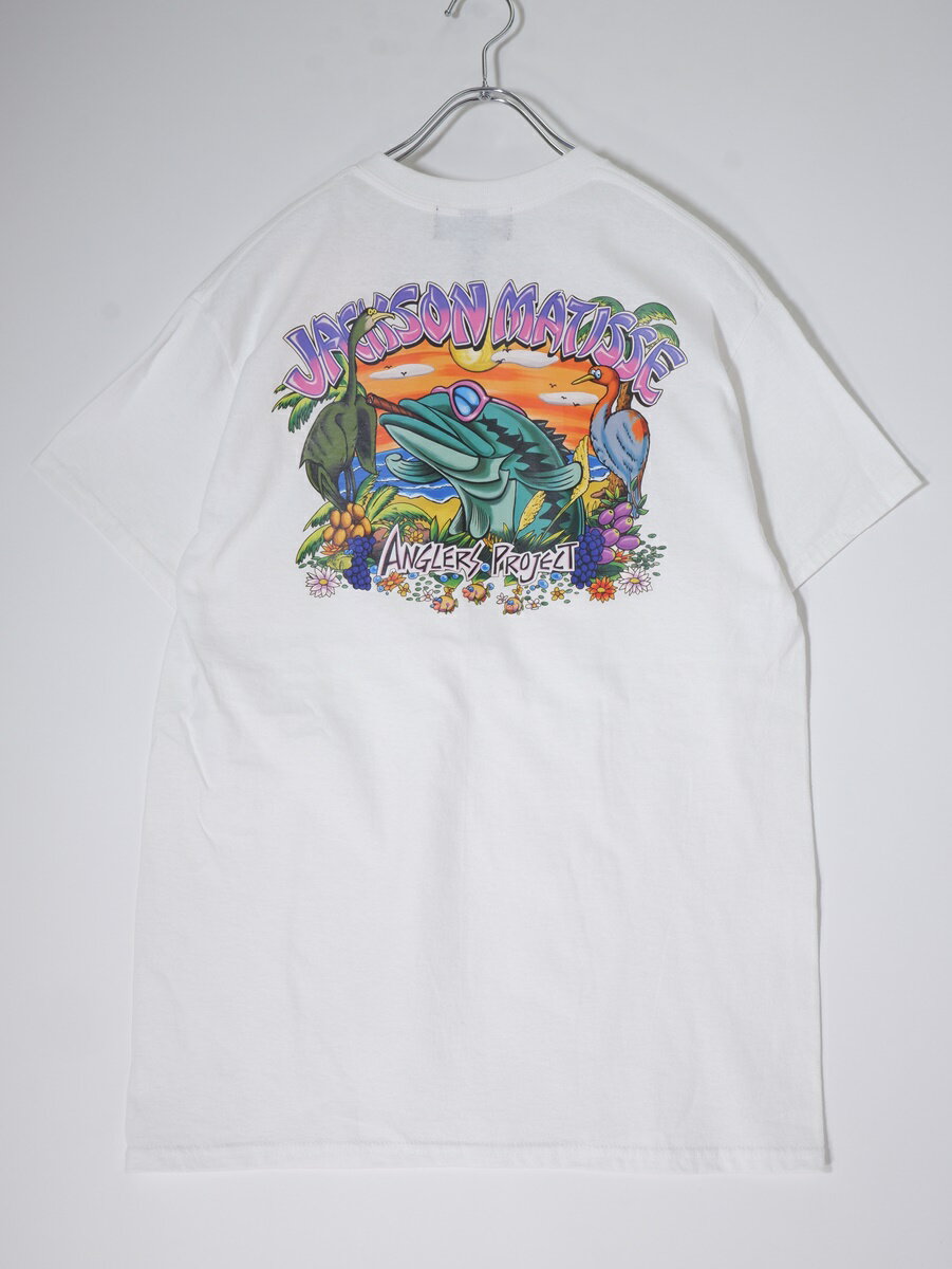 JACKSON MATISSEジャクソンマティス 2024SS ×Anglers project JACKSON PROJECT FISHING SHOP Tシャツ新品【MTSA78611】【ホワイト】【M】【未使用】【沖縄.離島以外 送料無料】【DM250624】