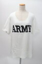 NLSTエヌリスト ドゥーズィエムクラス購入Army Tee Tシャツ【LTSA57812】【白】【フリー】【中古】【沖縄.離島以外 送料無料】【DM200523】(4)