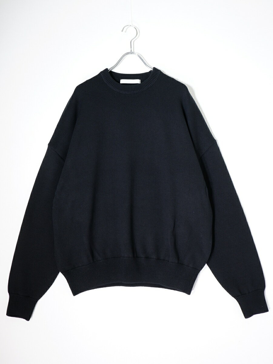 Rakuten - 【楽天スーパーSALE期間中ポイント5倍!】SOPHNET.ソフネット 2026SS COTTON SILK EMBROIDERY KNITコットンシルク ニットSPNT-260071新品【MKNA81413】【BLACK】【3(L)】【未使用】【沖縄.離島以外 送料無料】【DM260407】