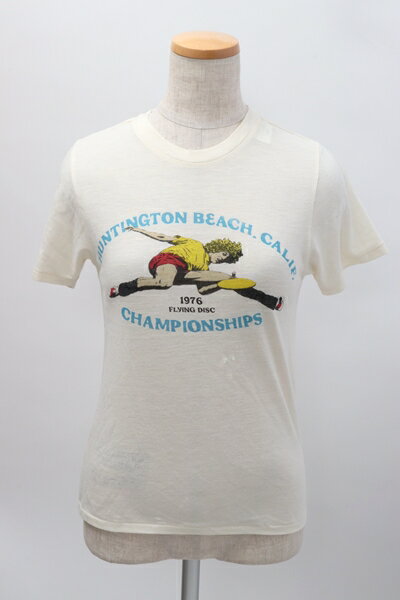 ジャクソンマティスJACKSON MATISSE ユーズド加工FLYING DISC Tシャツ新品【LTSA54715】【オフホワイト】【XS】【未使用】【沖縄.離島以外 送料無料】【DM200704】