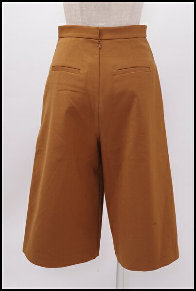 tibi 2016ラップデザイン シティストレッチキュロットパンツ【LHPA41916】【ブラウン】【0】【中古】【沖縄.離島以外 送料無料】【DM170520】