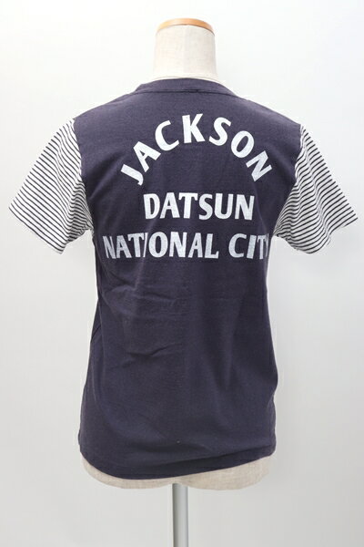 Rakuten - ジャクソンマティスJACKSON MATISSE ユーズド加工袖ボーダーTシャツ新品【LTSA54516】【ネイビー】【XS】【未使用】【沖縄.離島以外 送料無料】【DM200523】