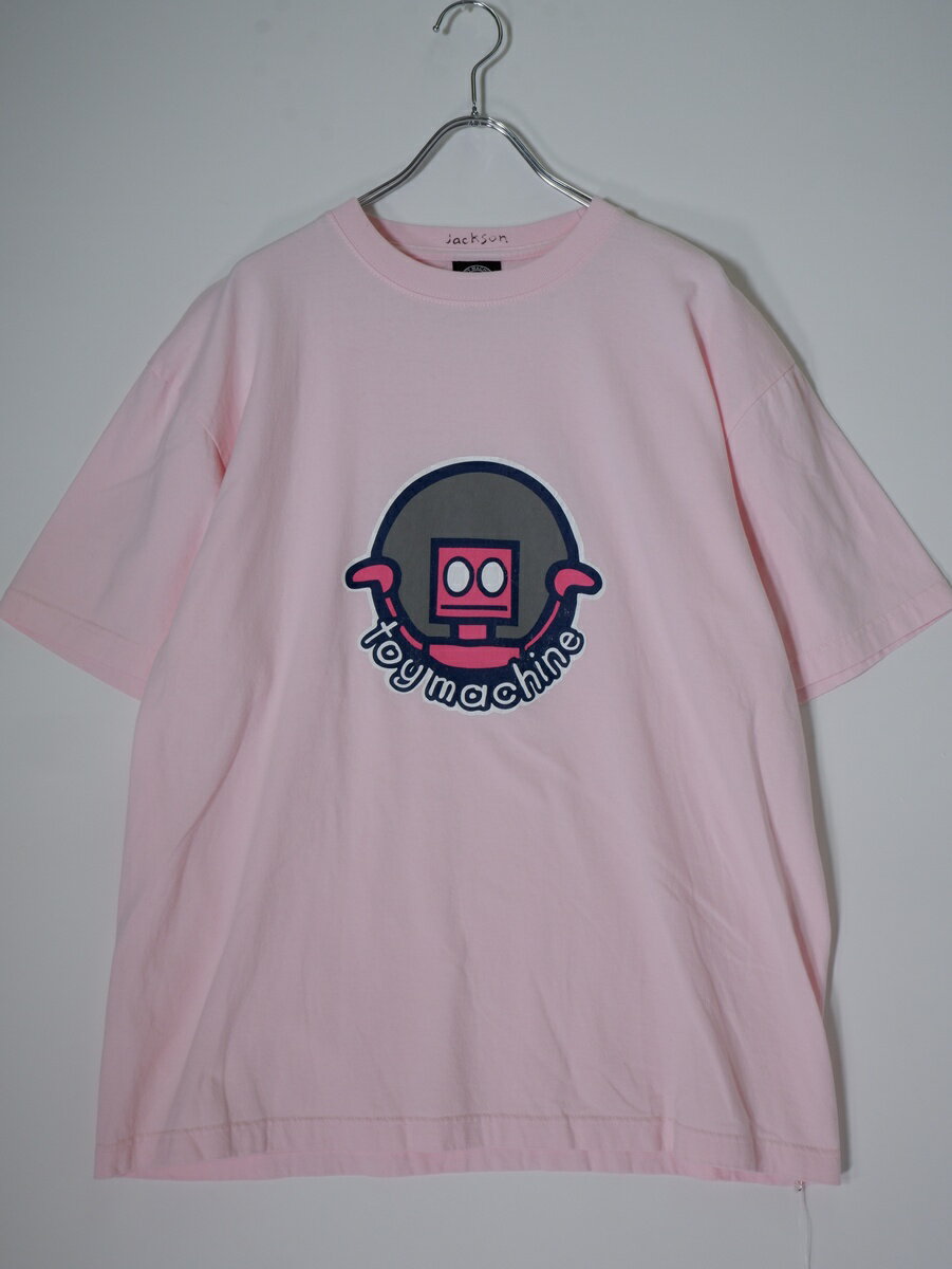 Rakuten - 【楽天スーパーSALE期間中ポイント5倍!】JACKSON MATISSEジャクソンマティス 2026SS TOY MACHINE Robot Tシャツ新品【MTSA81916】【ピンク】【L】【未使用】【沖縄.離島以外 送料無料】【DM260507】