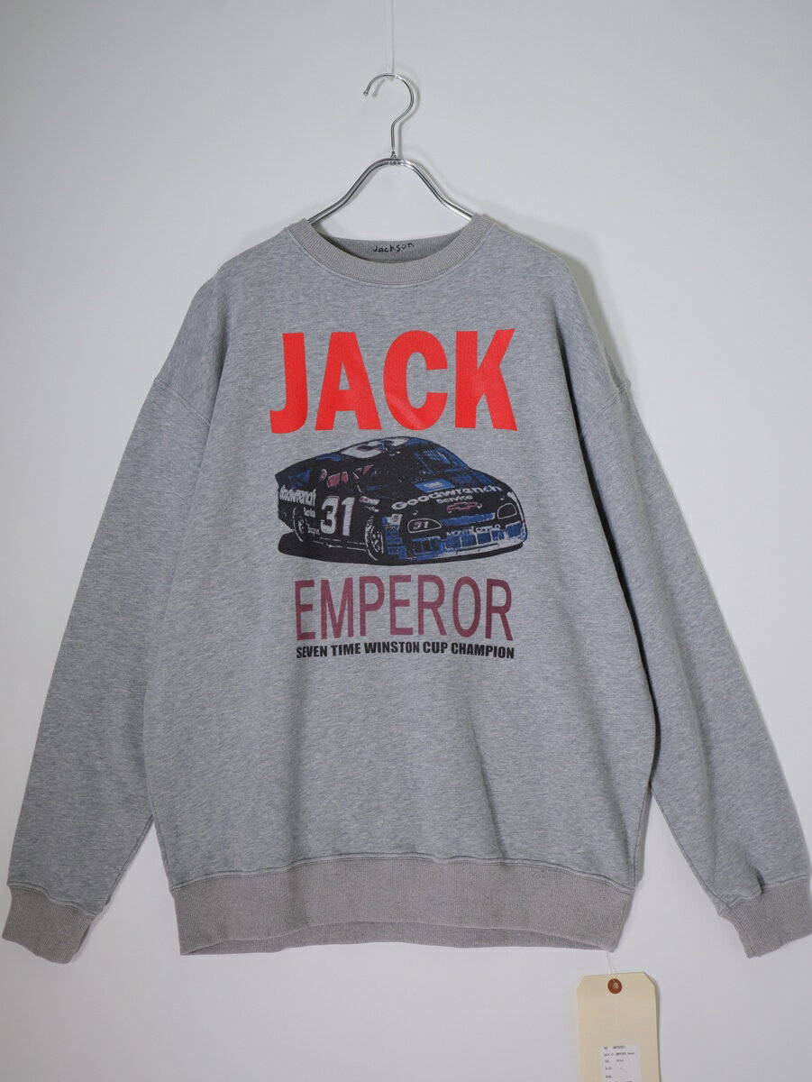 Rakuten - JACKSON MATISSEジャクソンマティス 2026SS JACK 31 EMPEROR Sweatスウェット新品【MTSA82016】【グレー】【L】【未使用】【沖縄.離島以外 送料無料】【DM260507】