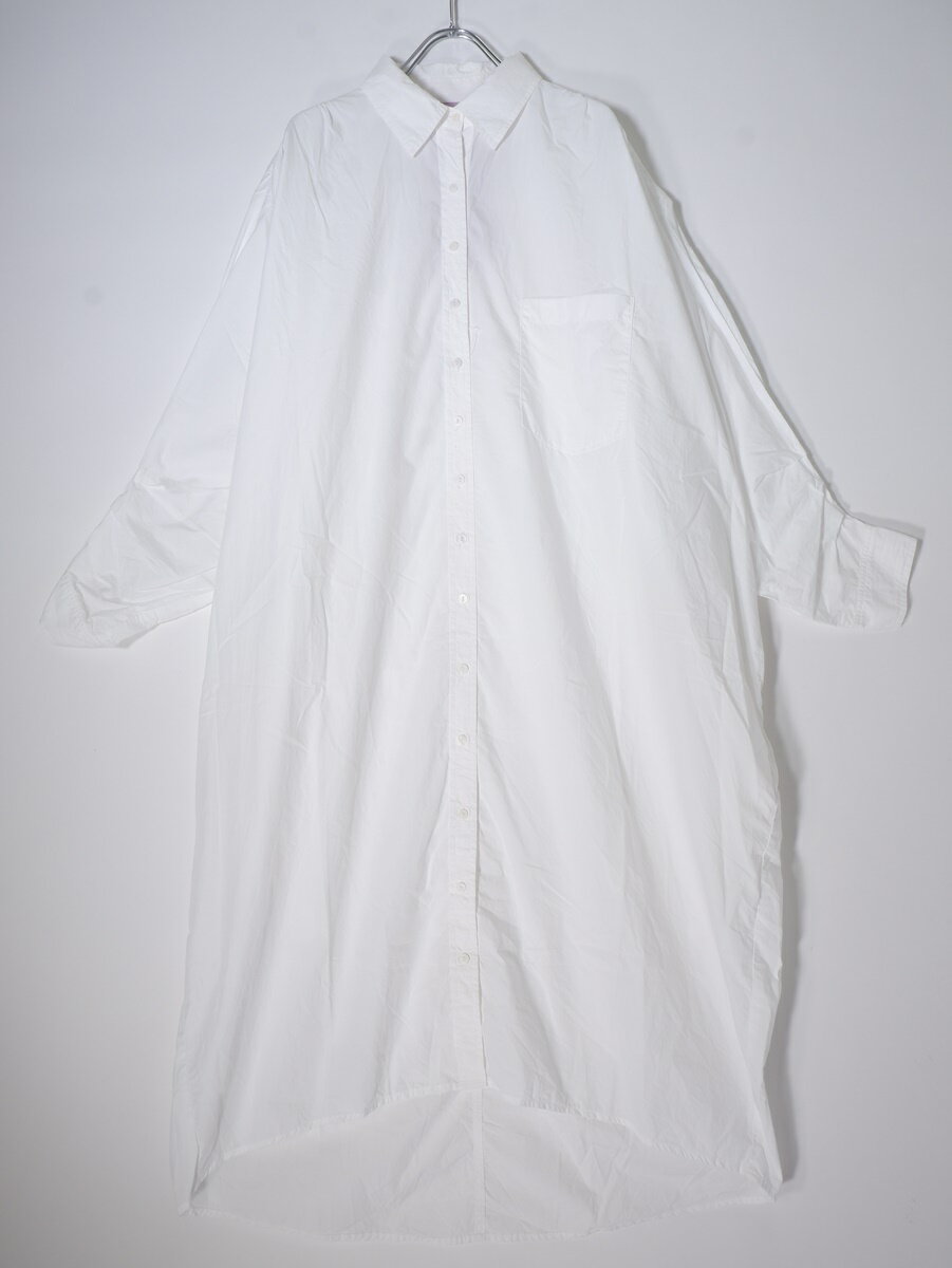Rakuten - MINITZ/ミニッツ オーバーサイズシャツワンピース【LOPA74717】【ホワイト】【フリー】【中古】【沖縄.離島以外 送料無料】【DM240514】