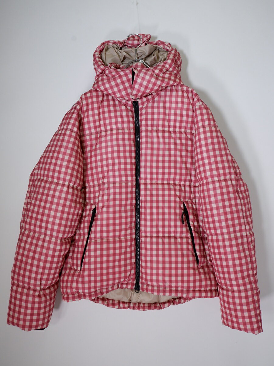 Rakuten - THE VERY WARMザ ベリーワーム gingham check eco fiber downギンガムチェック エコファイバー ダウンジャケット【LJKA81418】【ピンク】【M】【中古】【沖縄.離島以外 送料無料】【DM260414】