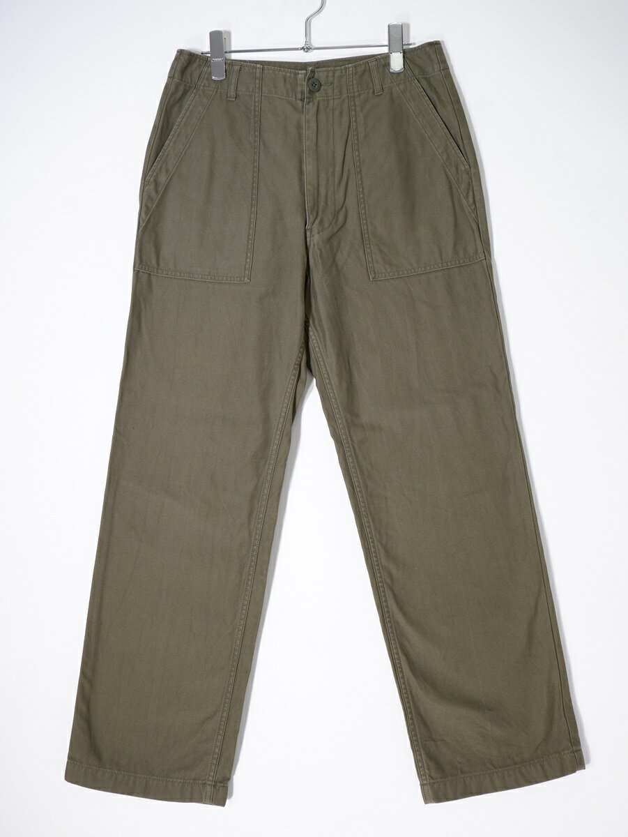 Rakuten - MUSE de Deuxieme Classeミューズ ドゥ ドゥーズィエムクラス 2021 Baker military パンツ【LPTA76018】【カーキ】【38】【中古】【沖縄.離島以外 送料無料】【DM240917】