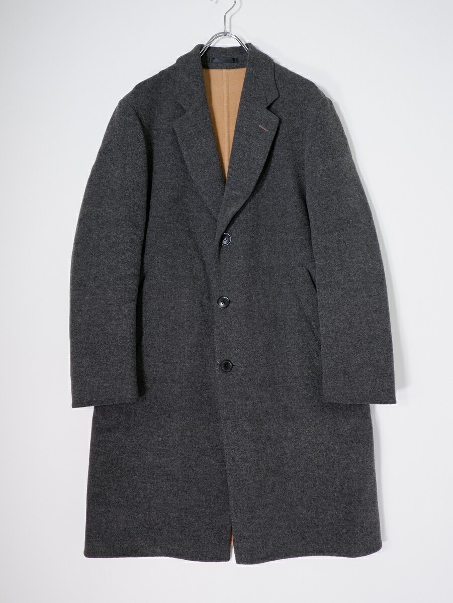 Rakuten - Paul Smithポールスミス ダブルフェイスウール チェスターロングコート【MCTA80718】【グレー】【L】【中古】【沖縄.離島以外 送料無料】【DM260120】