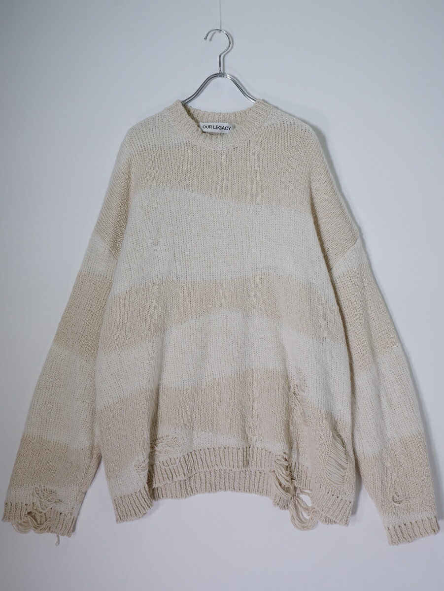 Rakuten - OUR LEGACYアワーレガシー 2025AW Popover Roundneckポップオーバーラウンドネック ニット【MKNA81218】【アイボリー】【48】【中古】【沖縄.離島以外 送料無料】【DM260324】
