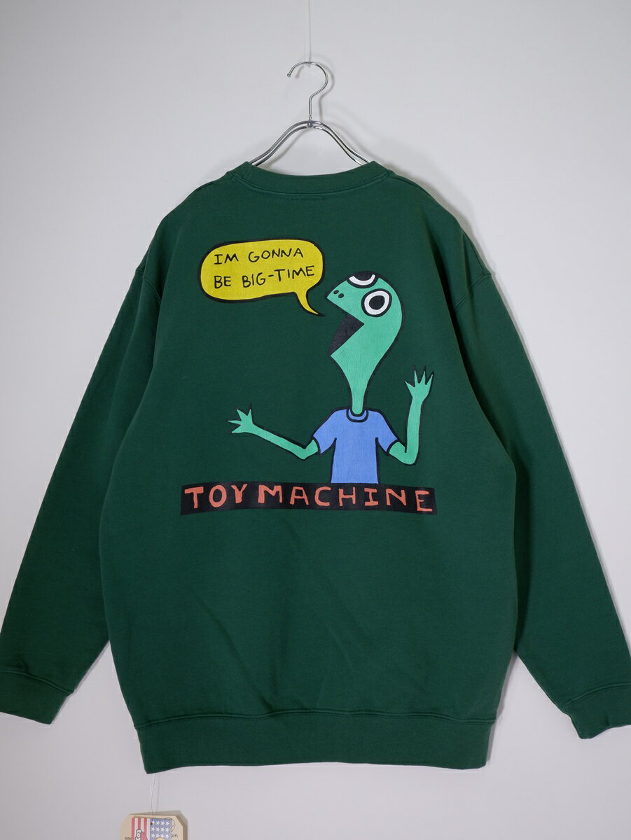 Other - JACKSON MATISSEジャクソンマティス 2026SS TOY MACHINE IM GONNA Sweatスウェット新品【MTSA81919】【グリーン】【L】【未使用】【沖縄.離島以外 送料無料】【DM260507】