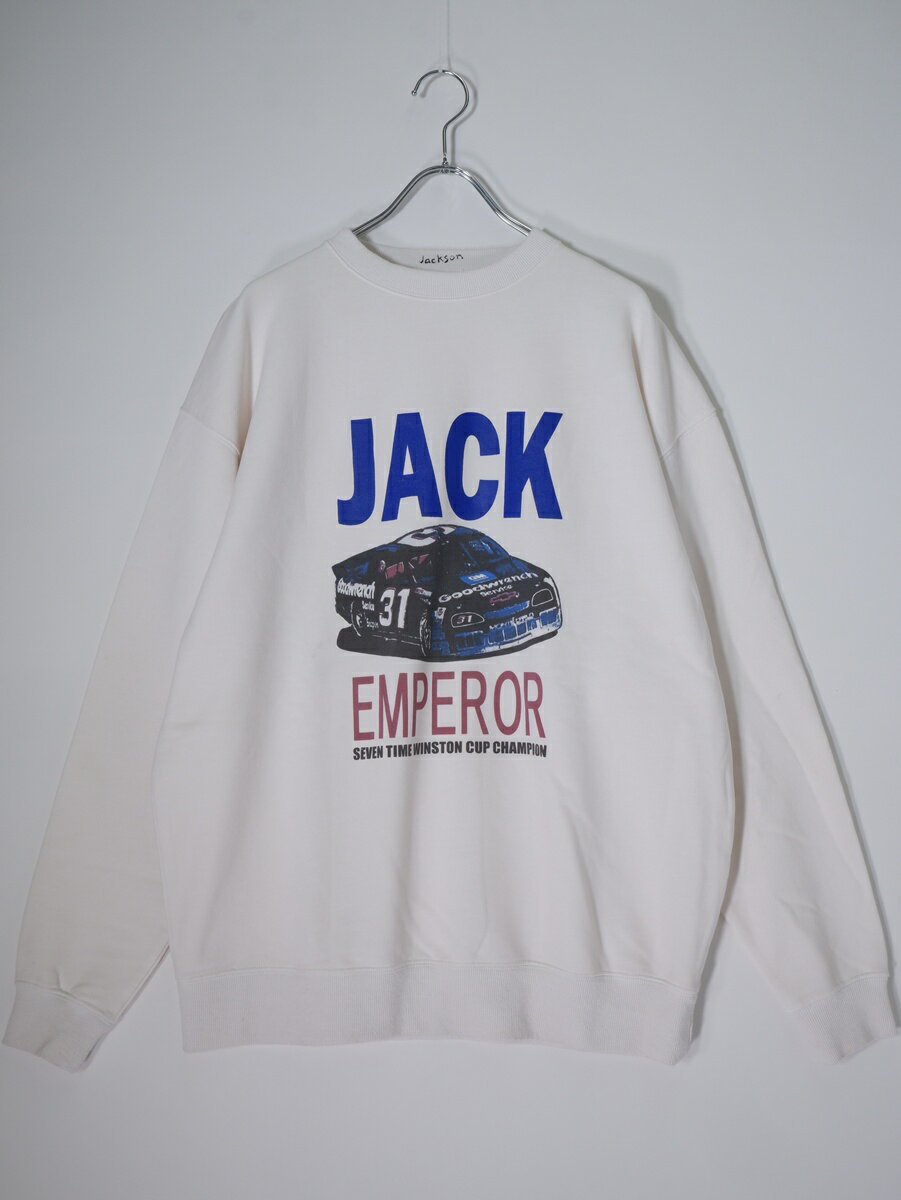 Rakuten - JACKSON MATISSEジャクソンマティス 2026SS JACK 31 EMPEROR Sweatスウェット新品【MTSA82019】【ホワイト】【L】【未使用】【沖縄.離島以外 送料無料】【DM260507】