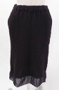 tricot COMME des GARCONSトリココムデギャルソン AD2013 tricot Special縮絨ウールモヘヤスカート【LSKA44020】【ブラック】【】【中古】【DM171004】