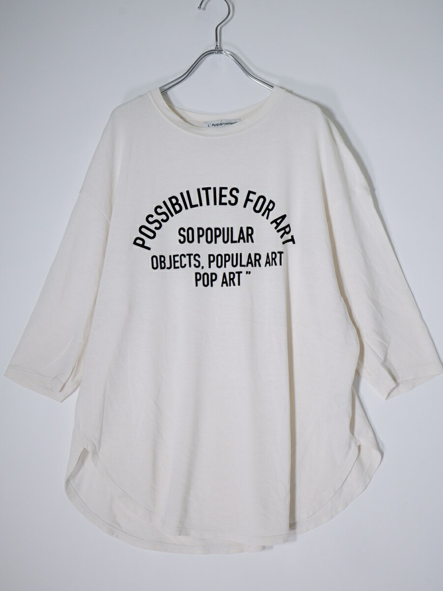 AMERICANAアメリカーナ 2024SS L'Appartementアパルトモン別注 Football T-shirs Tシャツ【LTSA80420】【ホワイト】【フリー】【中古】【沖縄.離島以外 送料無料】【DM260217】
