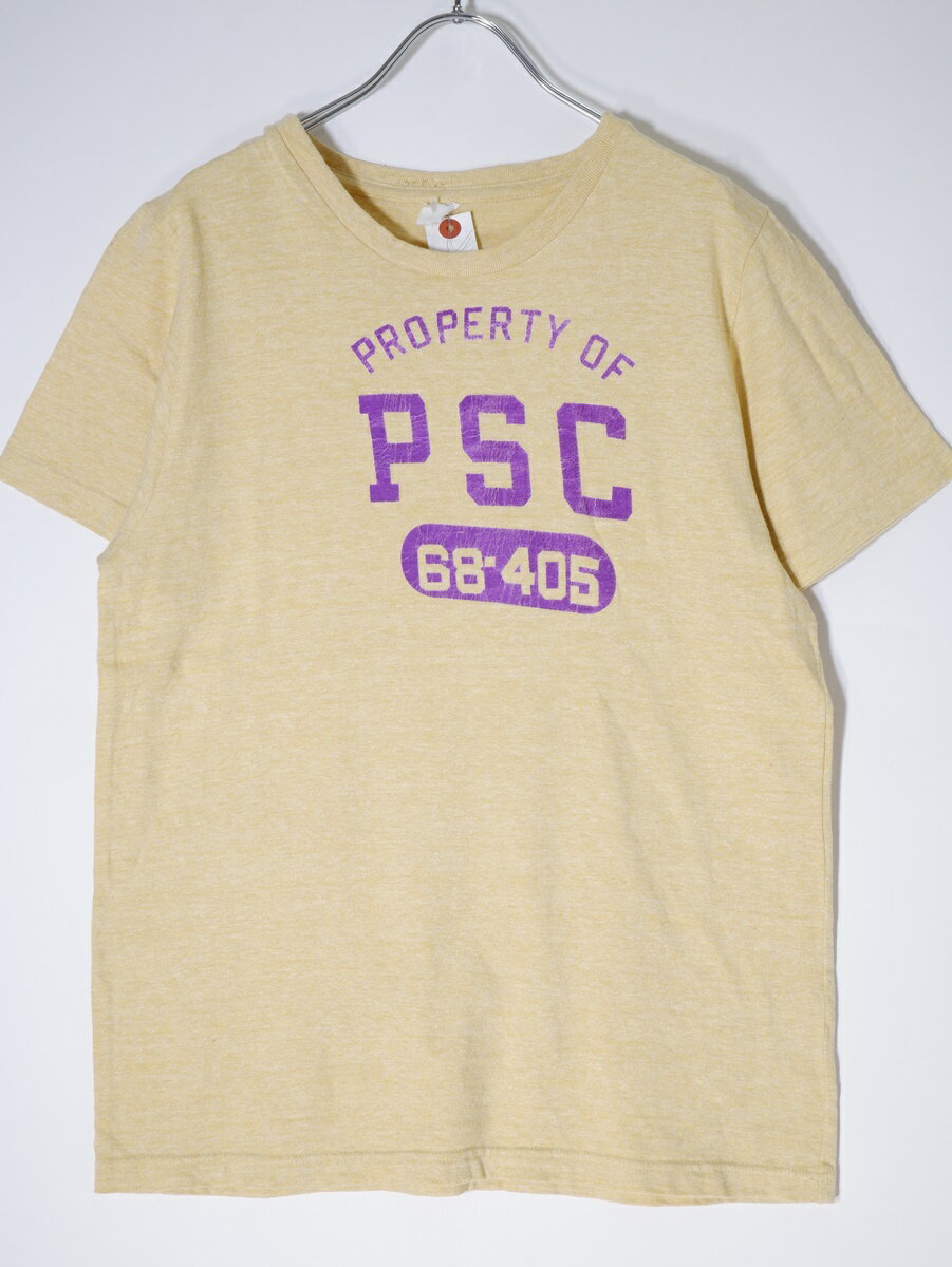 ジャクソンマティスJACKSON MATISSE カレッジTシャツ新品【MTSA67822】【イエロー】【S】【未使用】【沖縄.離島以外 送料無料】【DM220420】