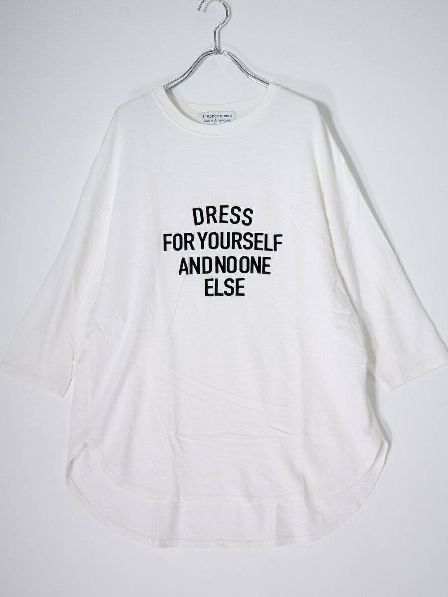AMERICANAアメリカーナ 2024SS L'Appartementアパルトモン別注FOOTBALL T-SH カットソー【LTSA80823】【ホワイト】【フリー】【中古】【沖縄.離島以外 送料無料】【DM260203】