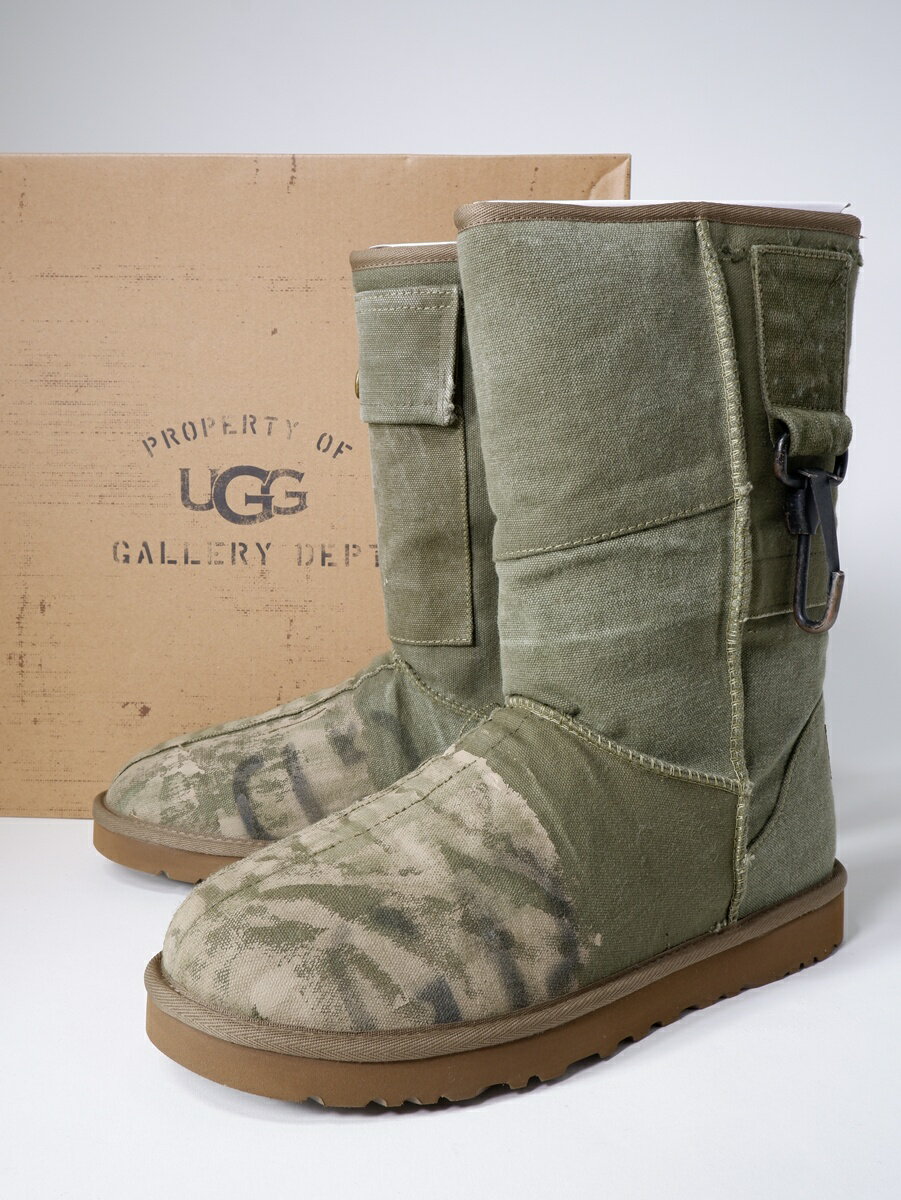 Rakuten - UGGアグ × GALLERY DEPT. Canvas Boot ギャラリーデプト キャンバス ブーツ新品【MFWA82024】【GRN】【US10(28cm)】【未使用】【沖縄.離島以外 送料無料】【DM260526】