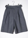 AP STUDIO/エーピー ストゥディオ(L'Appartementアパルトモン) 2023AW DRY WOOL GURKHA PANTSドライウール グルカパンツ【LHPA74125】【グレー】【36】【中古】【沖縄.離島以外 送料無料】【DM240321】