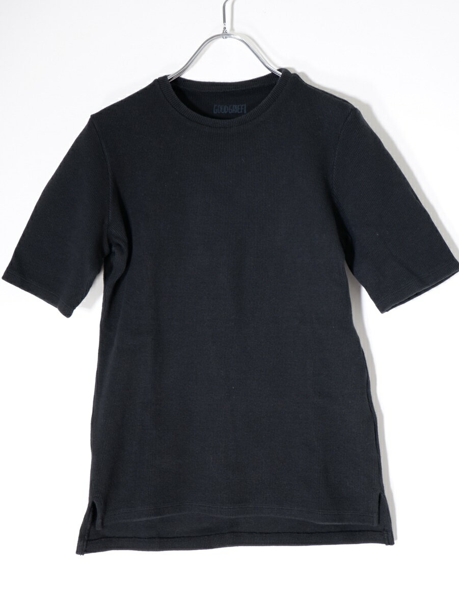 GOOD GRIEFグッドグリーフ 2020SS Rib Tee（リブTシャツ）【LTSA69325】【ブラック】【フリー】【中古】【2点以上同時購入で送料無料】【DM220920】のサムネイル