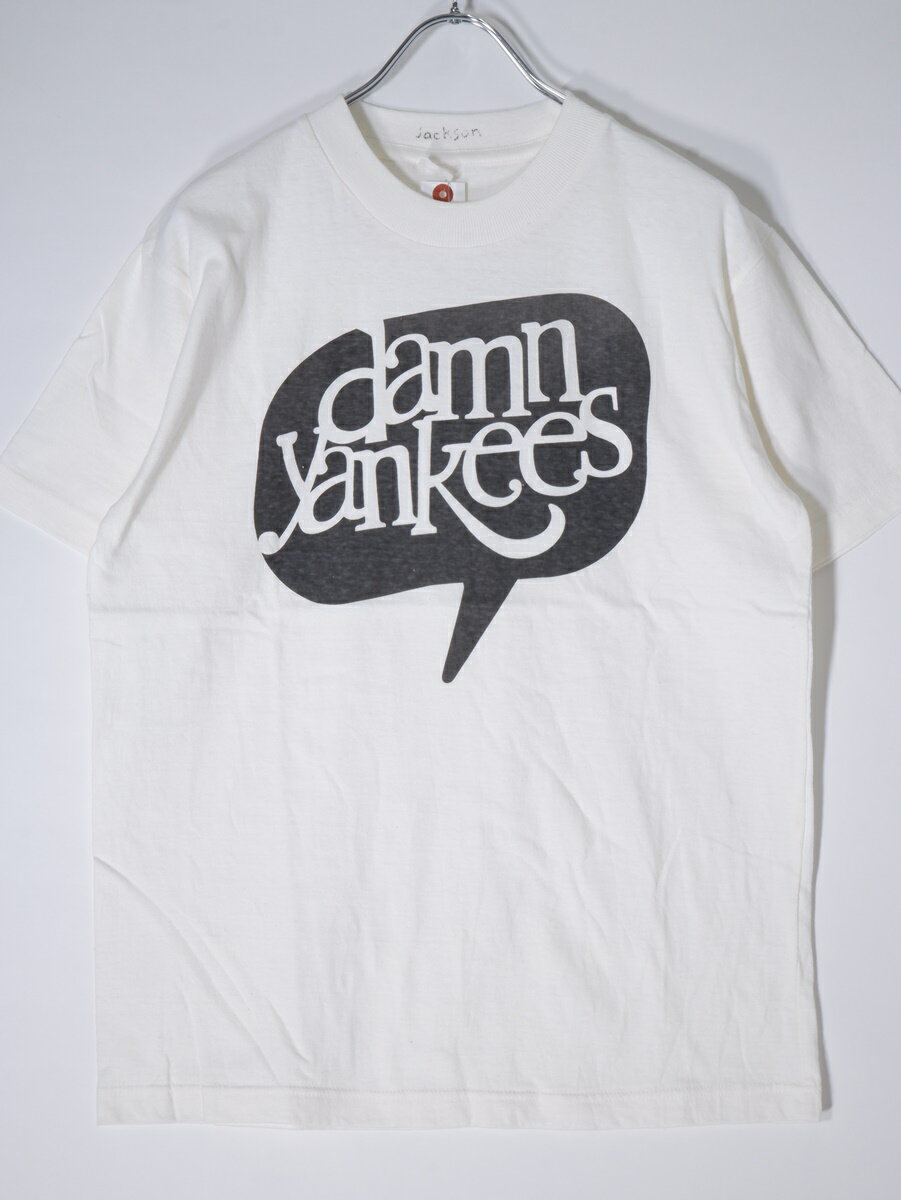ジャクソンマティスJACKSON MATISSE 2021AW damn yankees Tシャツ新品【MTSA66628】【ホワイト】【S】【未使用】【沖縄.離島以外 送料無料】【DM211209】