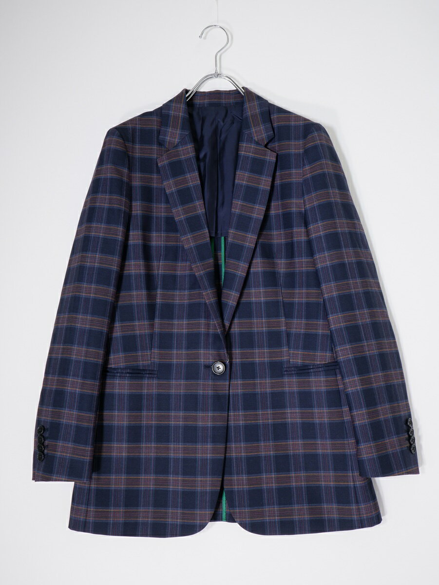 [美品] ポールスミスPaul Smith レディース　チェックブレザー Paul Smith Collection ポールスミス コレクション チェック