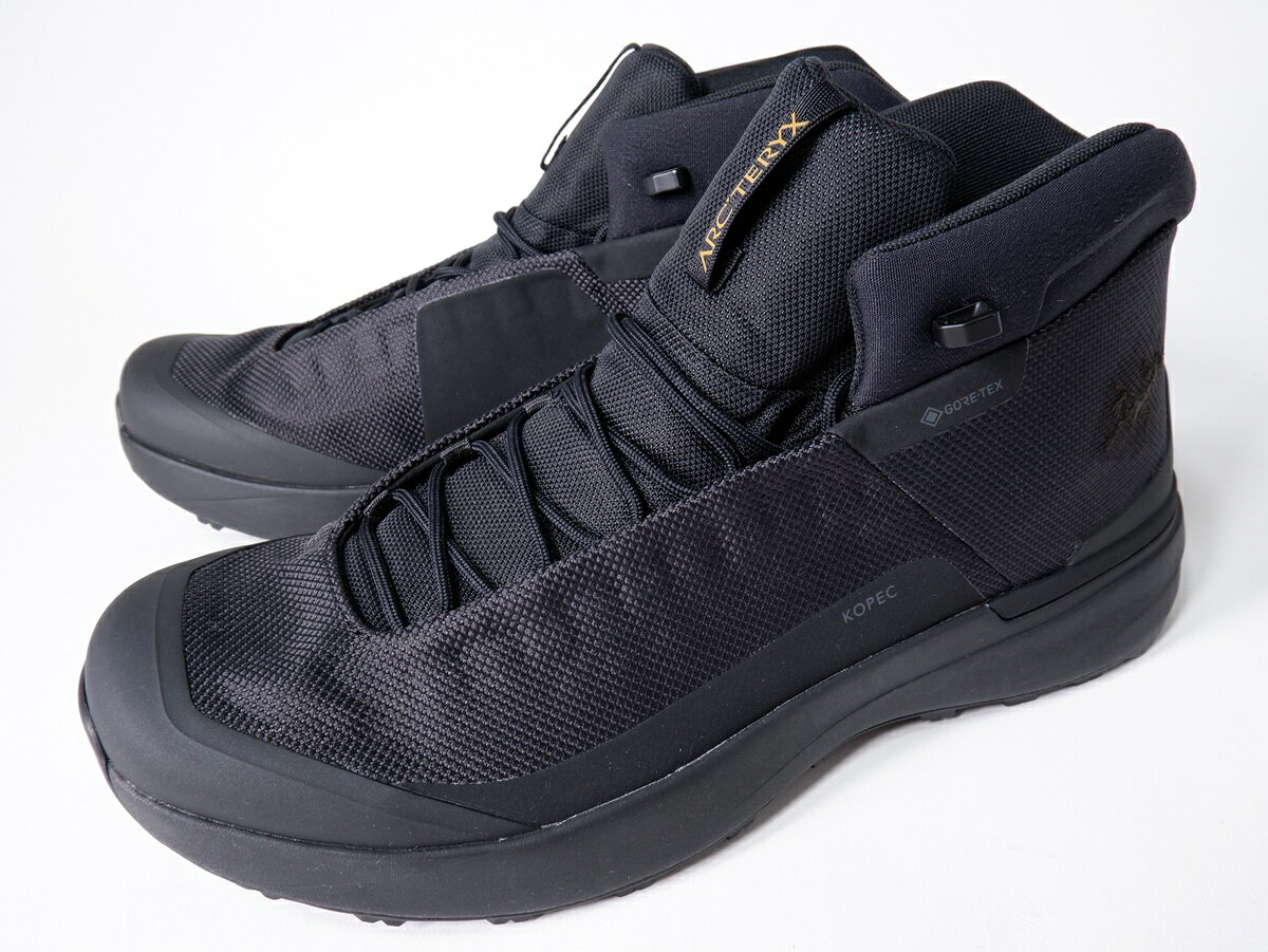 ARC'TERYXアークテリクス KOPEC MID GTX GORE-TEX Men's コペック ミッド ゴアテックス シューズ【MFWA82832】【ブラック】【US10(28cm)】【中古】【沖縄.離島以外 送料無料】【DM260721】