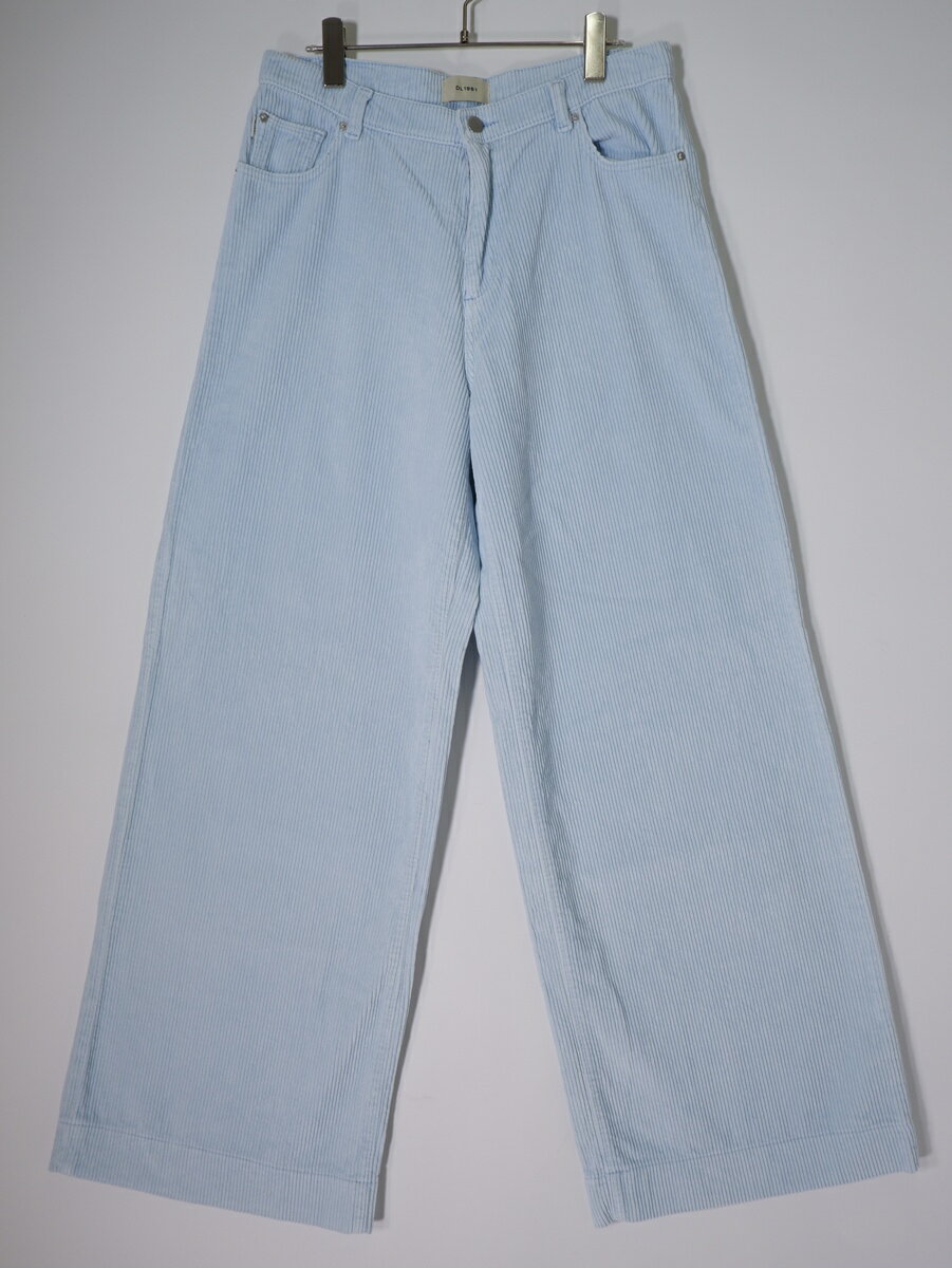 Rakuten - DL1961ディーエル1961 2023AW L'Appartementアパルトモン別注CORDUROY PANTSコーデュロイパンツ【LPTA80834】【ブルー】【28】【中古】【沖縄.離島以外 送料無料】【DM260203】