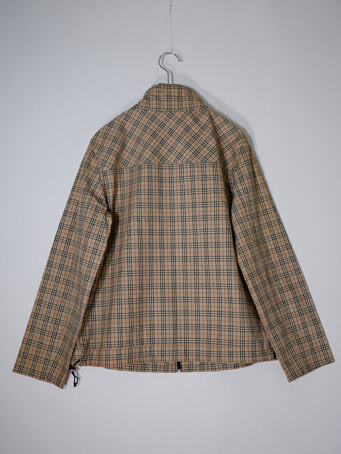 BURBERRY LONDONバーバリー ロンドン 定番ノバチェック スタンドカラージップブルゾン ジャケット LJKA8383 filt-10065804 ブランド古着の買取販売 渋谷FILT サンプル画像2