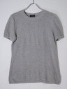 AKRISアクリス カシミヤ70シルク30 半袖ニット【LKNA77835】【グレー】【F38】【中古】【沖縄.離島以外 送料無料】【DM250429】(4)