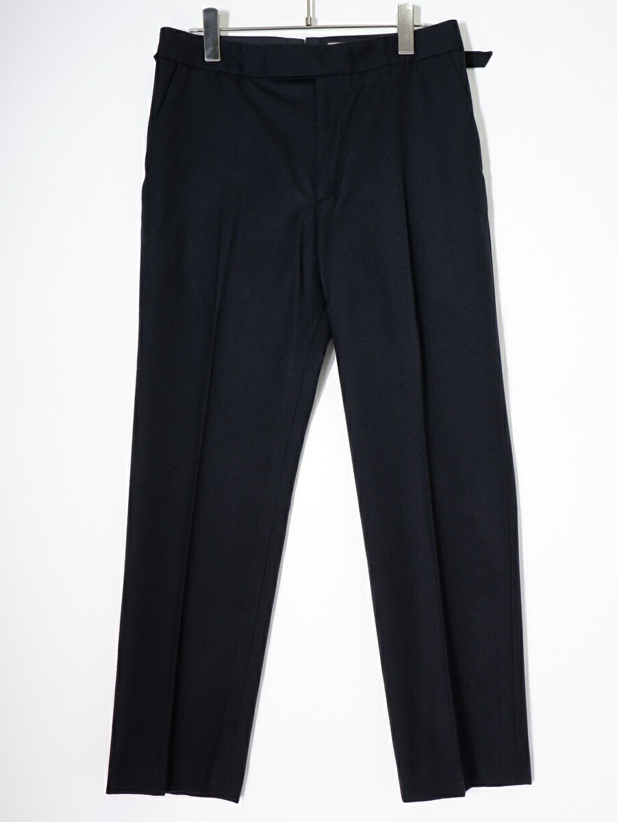 Rakuten - 【楽天スーパーSALE期間中ポイント5倍!】MARGARET HOWELLマーガレットハウエル FINE FLANNEL TROUSERS ファインフランネルウールトラウザーズ パンツ【LPTA81136】【ブラック】【3】【中古】【沖縄.離島以外 送料無料】【DM260310】