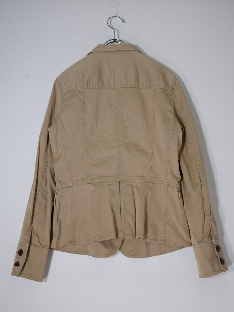BURBERRY LONDONバーバリー ロンドン 裏チェック使い 製品洗いコットンリネンスト...