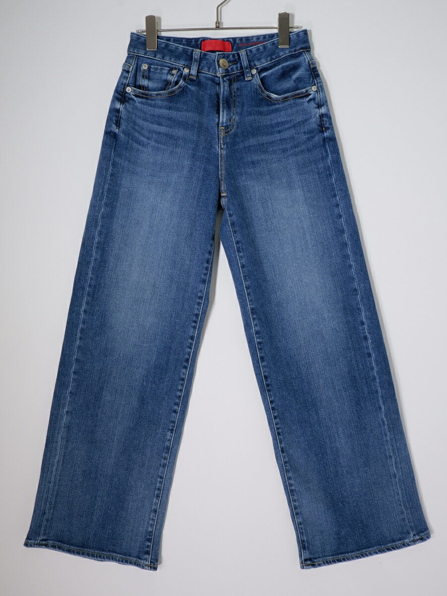 Rakuten - RED CARDレッドカード 35th Anniv. Wide ワイドデニムパンツ26W101【LDNA81738】【ライトインディゴ】【W23】【中古】【沖縄.離島以外 送料無料】【DM260526】