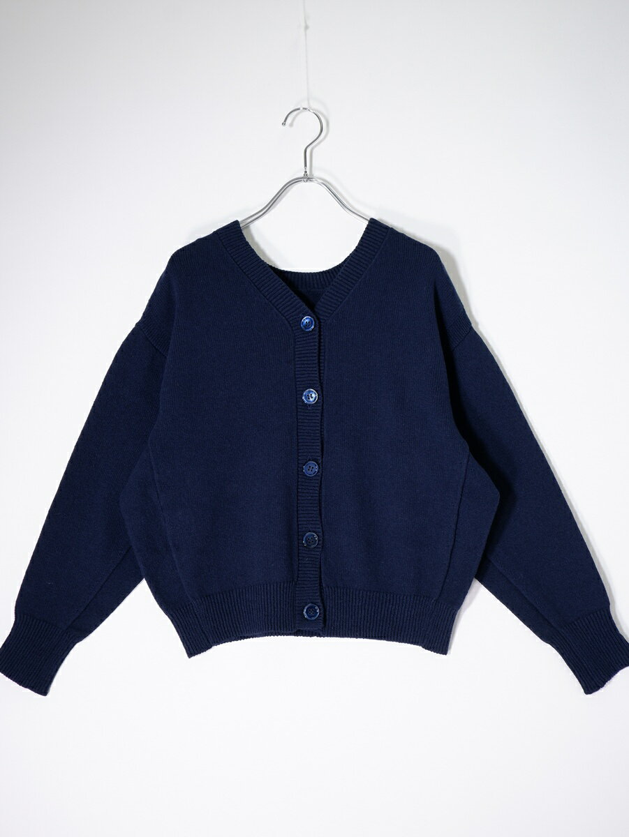 allurevilleアルアバイル コットンニット カーディガン【LKNA80039】【ネイビー】【2】【中古】【沖縄.離島以外 送料無料】【DM251118 】(4.0)