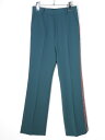 Col Pierrotコルピエロ MUSE de Deuxieme Classe購入2021AW ラインイリ センタープレスパンツ新品【LPTA67439】【グリーン】【34】【未使用】【沖縄.離島以外 送料無料】【DM230207】