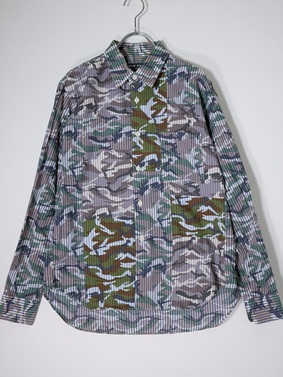 コムデギャルソンオムドゥ　メンズ　カモフラ柄　プルオーバー msha79839_1.jpg