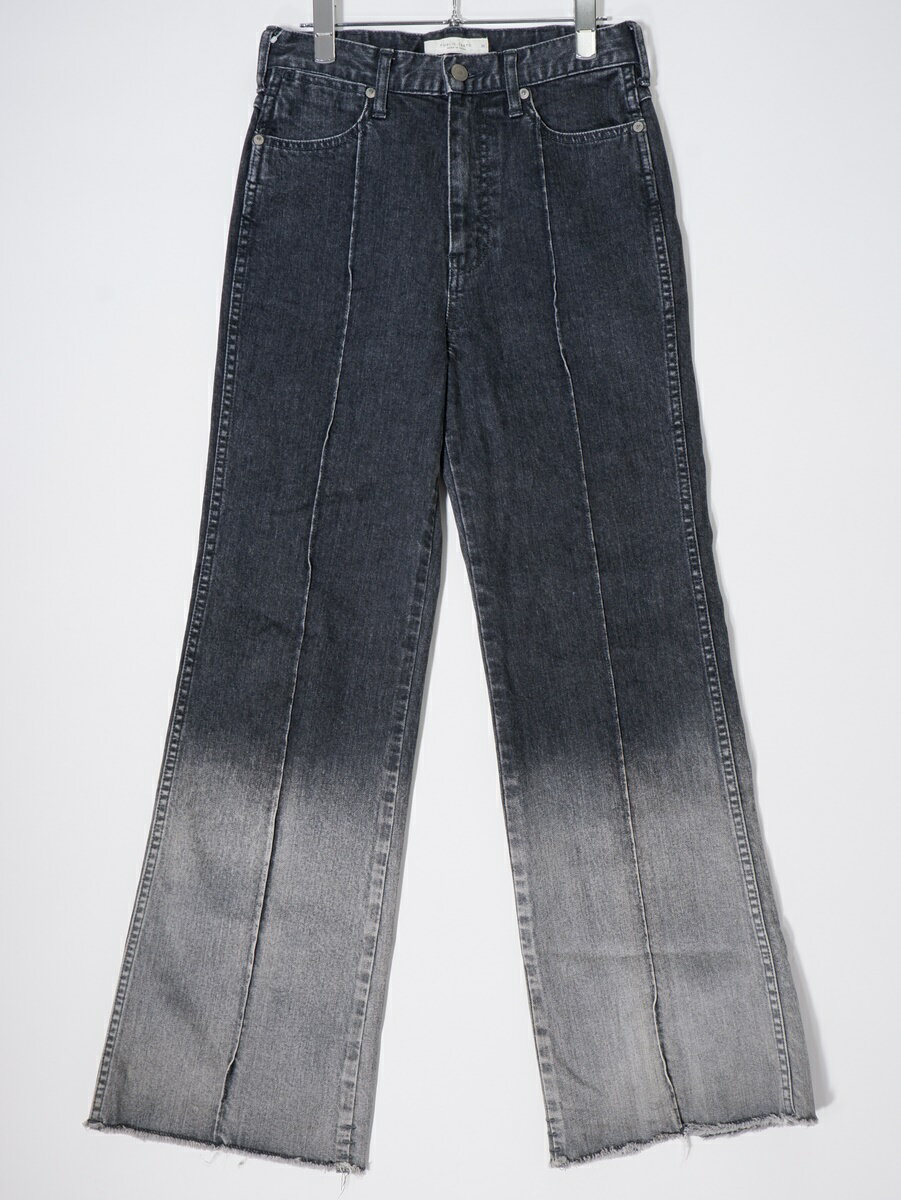 PUBLIC TOKYO/パブリックトウキョウ シームブラックデニムパンツ【LDNA74541】【ブラック】【2】【中古】【沖縄.離島以外 送料無料】【DM240404】