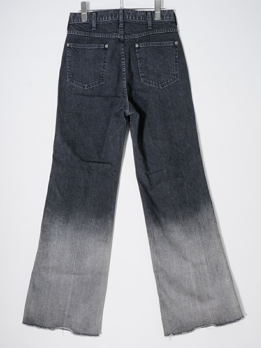 PUBLIC TOKYO/パブリックトウキョウ シームブラックデニムパンツ【LDNA74541】【ブラック】【2】【中古】【沖縄.離島以外 送料無料】【DM240404】