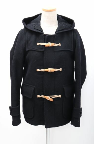 MHL. MARGARET HOWELLマーガレットハウエル 2014ウールダッフルコート【LCTA46742】【濃紺】【1】【中古】【沖縄.離島以外 送料無料】【DM230207】