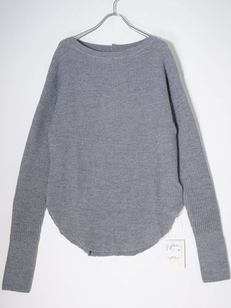 アパルトモンL'Appartement 2018AW Thermal Inner Knitサーマルインナーニット新品【LKNA71743】【グレー】【フリー】【未使用】【沖縄.離島以外 送料無料】【DM230605】