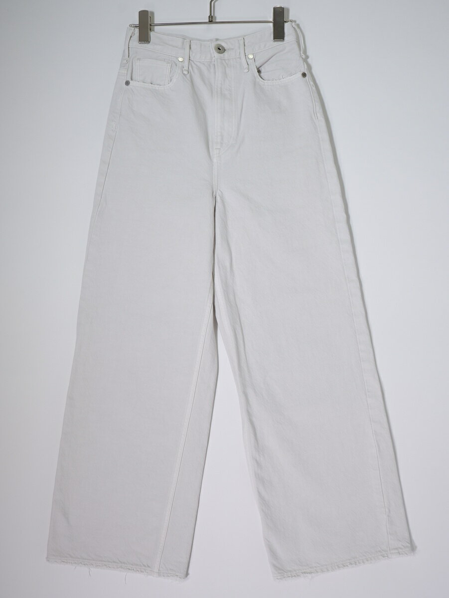 Rakuten - UPPER HIGHTSアッパーハイツ 2024SS THE SISTER BONEワイドストレートデニムパンツ【LDNA82044】【BONE】【W22】【中古】【沖縄.離島以外 送料無料】【DM260519】