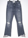 MOTHERマザー ドゥーズィエムクラス購入INSIDER CROP STEPカットオフダメージデニムパンツ【LDNA70346】【グレーA】【24】【中古】【沖縄.離島以外 送料無料】【DM221230】