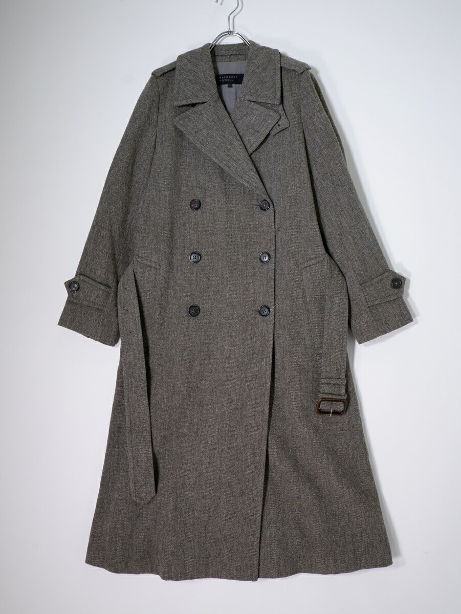 美品✨️ MHL. マーガレットハウエル ロングコート インナー トレンチコート PROOFED COTTON POPLIN | MARGARET HOWELL（マーガレット・ハウエル