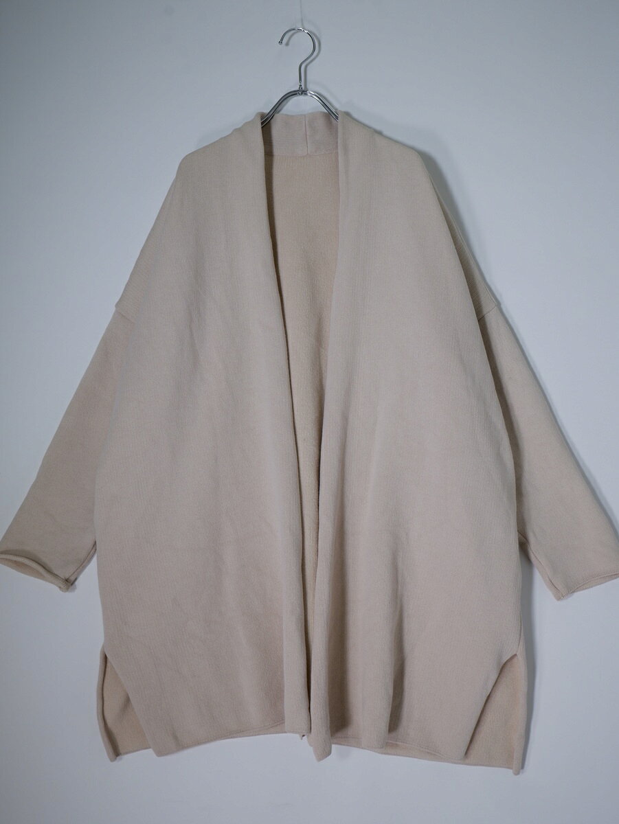 MUSE de Deuxieme Classeミューズ ドゥ ドゥーズィエムクラス Twins cotton ショートガウン ニットコート【LKNA80947】【ナチュラル】【フリー】【中古】【沖縄.離島以外 送料無料】【DM260217】