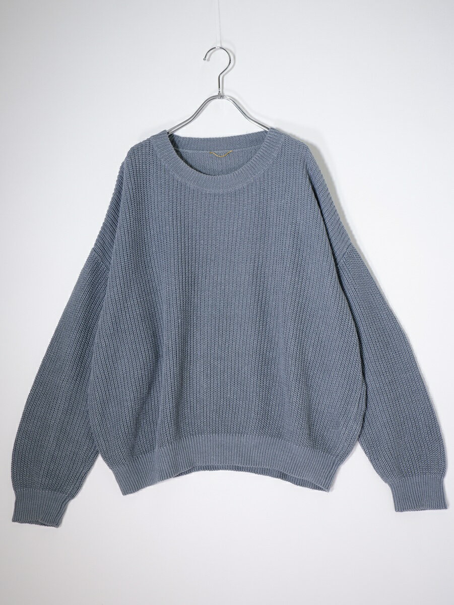 Rakuten - L'Appartementアパルトモン LINEN BOYS KNITリネンボーイズニット【LKNA82247】【ブルー】【フリー】【中古】【沖縄.離島以外 送料無料】【DM260602】