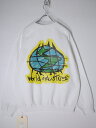 ジャクソンマティスJACKSON MATISSE 2021AW ×World Industries SCRIBBLEスウェット新品【MTSA66447】【ホワイ...