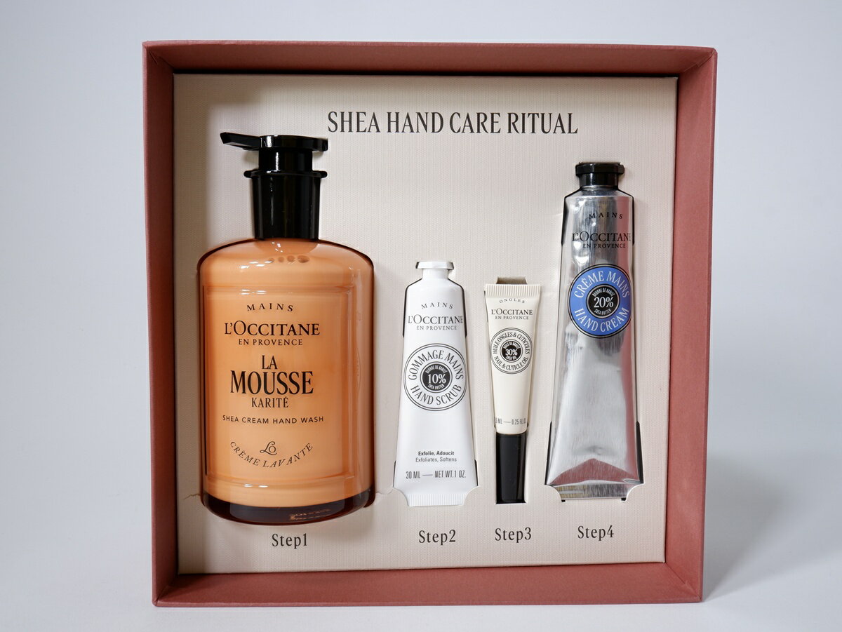 Rakuten - L'OCCITANEロクシタン SHEA HAND CARE RITUAL シア4ステップ ハンドケアリチュアル 未使用品【MZCA82147】【マルチカラー】【-】【未使用】【沖縄.離島以外 送料無料】【DM260526】