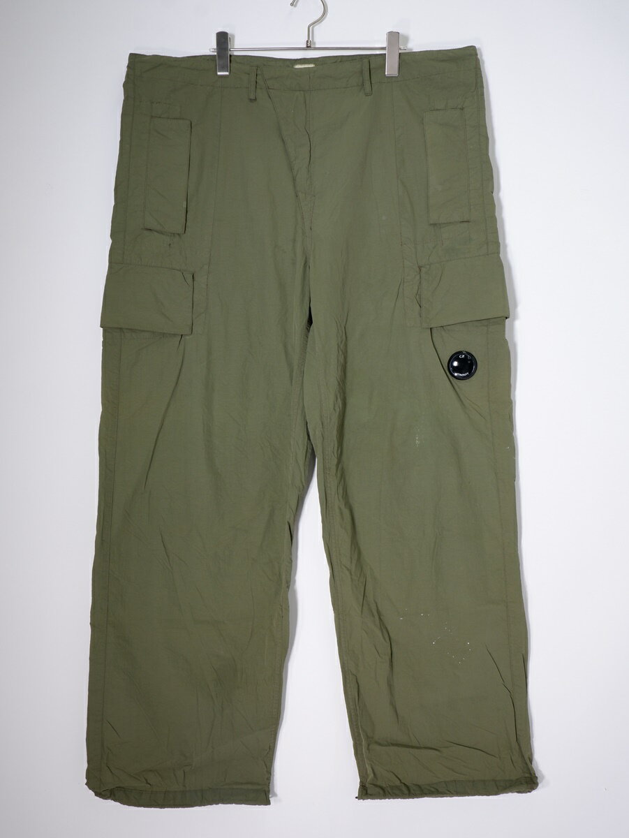 Rakuten - C.P. COMPANYシーピーカンパニー FLATT NYLON PANTSフラットナイロンパンツ カーゴパンツ【MPTA79448】【カーキ】【M】【中古】【沖縄.離島以外 送料無料】【DM250923】
