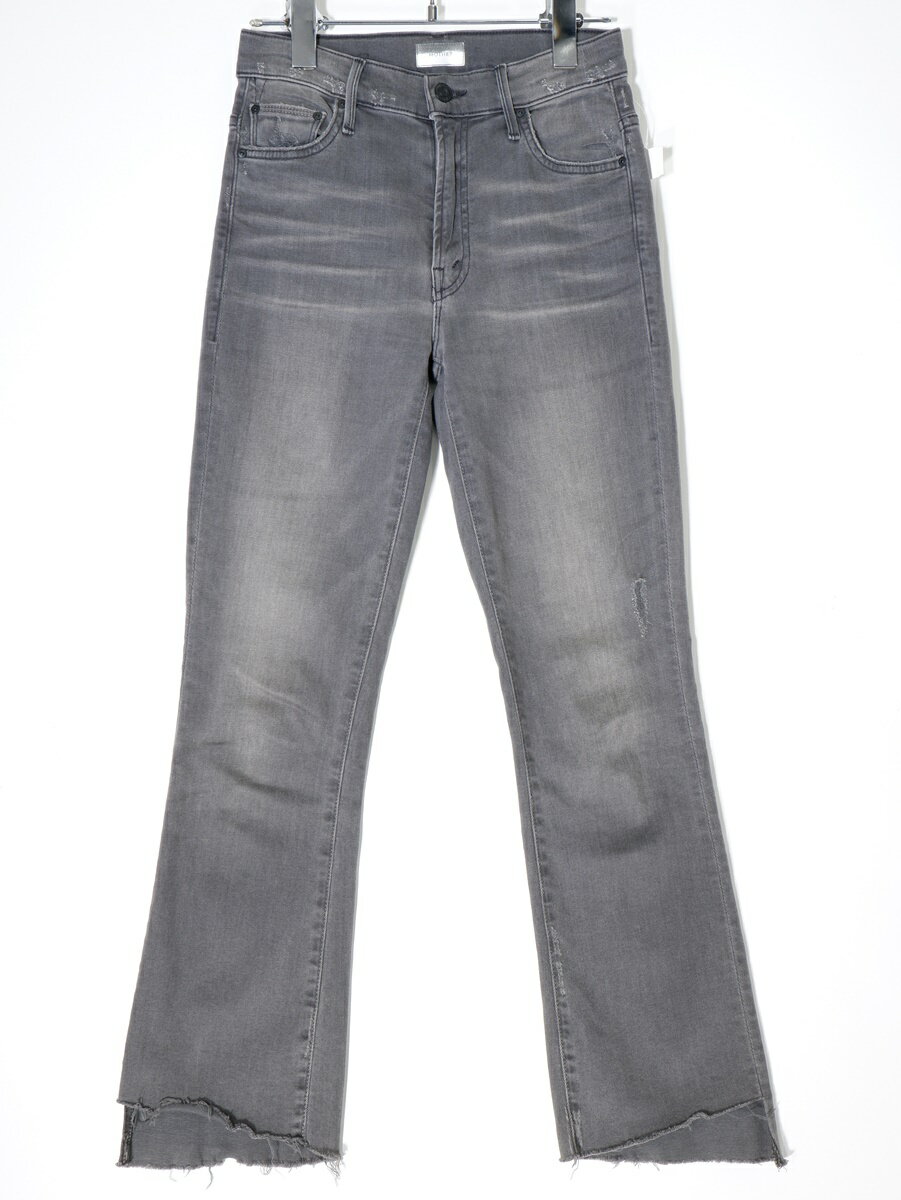 乐天商城 - MOTHERマザー Deuxieme Classe購入 2020SS GREY INSIDER CROPグレーインサイダークロップデニムパンツ【LDNA69749】【グレー】【24】【中古】【沖縄.離島以外 送料無料】【DM221107】